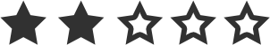 ★★☆☆☆