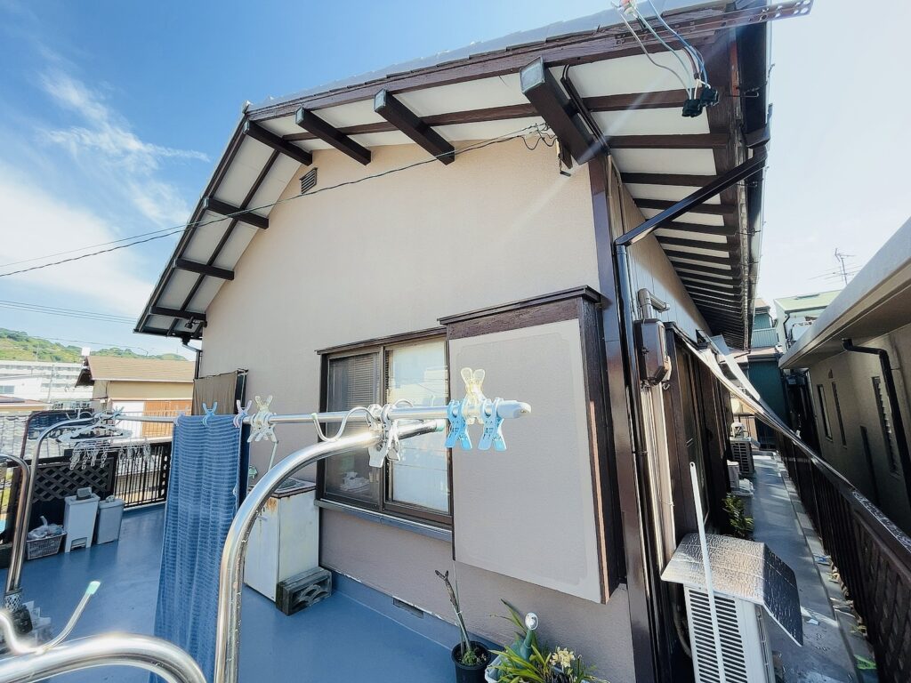 静岡市葵区北安東U様邸｜外壁塗装｜和風住宅低汚染型塗料4回塗り