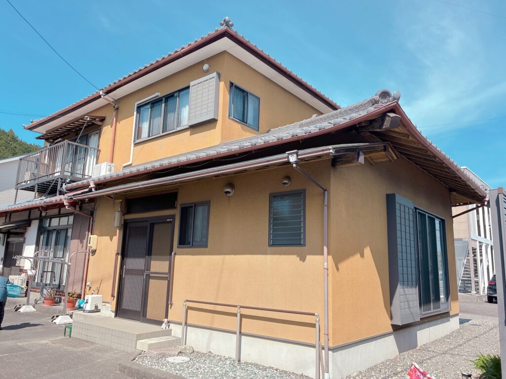 静岡市駿河区寺田H様邸｜和風住宅｜艶消仕様｜超低汚染型｜